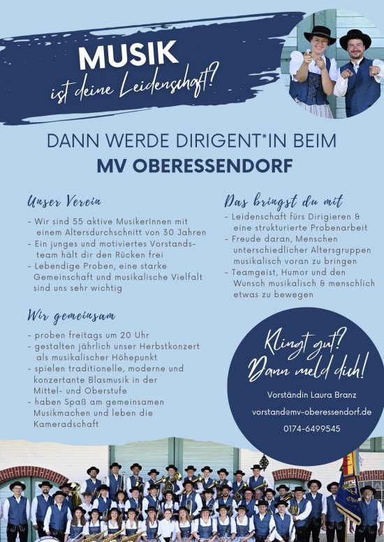 Flyer Dirigentensuche